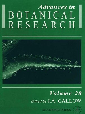 cover image of Advances in Botanical Research